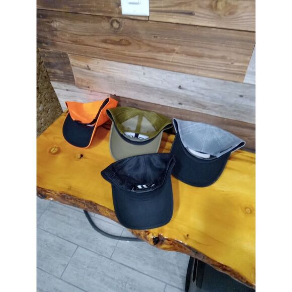 Lot of 4 Mens Vortex Hats Camo Urban Blaze Orange Olive Black Snap Back - Picture 6 of 7